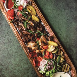 Мясо маринованное в шубате