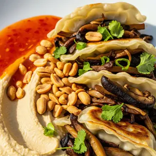 Gyoza ai funghi
