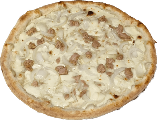 Pizza tonnata bianca