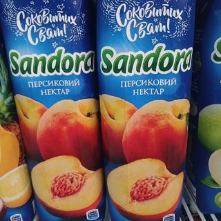 Сік Sandora Персиковий нектар (1л)