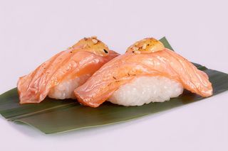 Nigiri sake spicy flambé - 6 pezzi