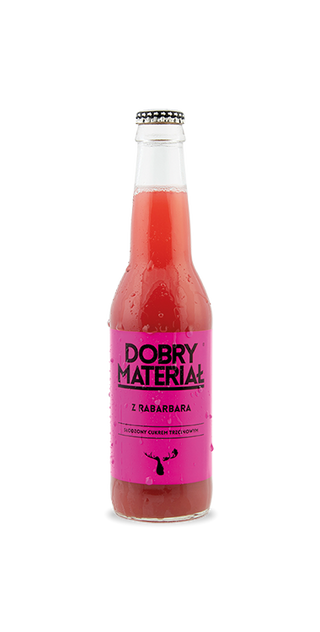 Dobry Materiał z rabarbara 0,33l
