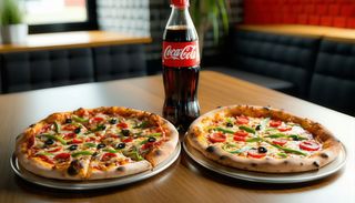 2 Pizzas Medianas (28 Cm.)