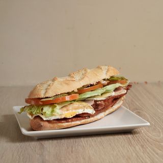Bocadillo De Bacon Copos