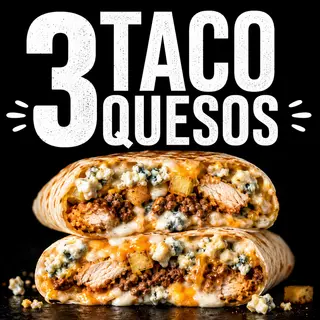 Taco 3 quesos