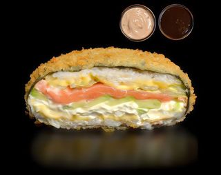 Суші-Бургер із Лососем (400г)