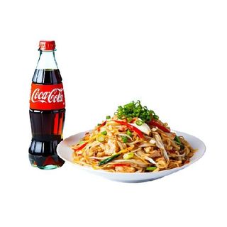 Combo Coca-Cola Noodles