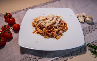 Tagliatelle all'Amatriciana