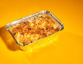 PIELMIENI ZAPIEKANE Z PIECZARKAMI