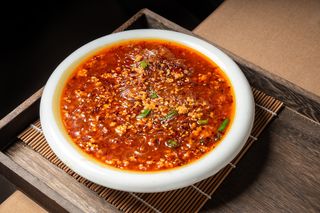 57 Spaghetti di soia con maiale tritato