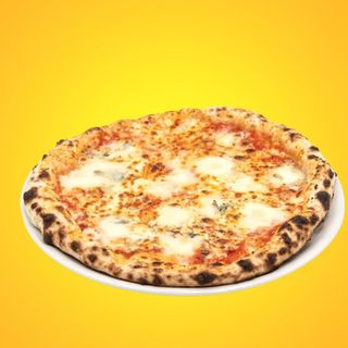 Pizza cuatro quesos  (40 cm.)