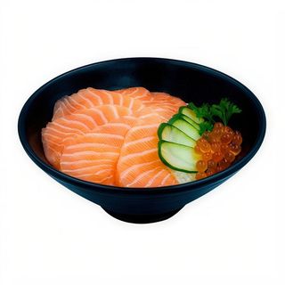 chirashi de salmón