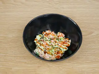 tartar de salmón
