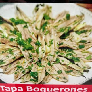 Tapa De Boquerones Con Vinagre