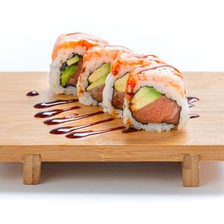 55. Sake tataki roll