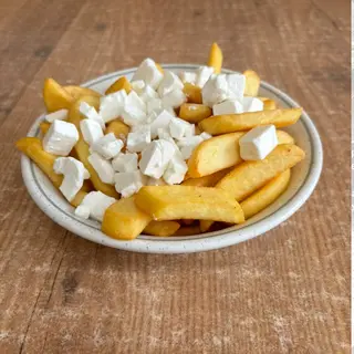 Patatas Fritas Con Queso