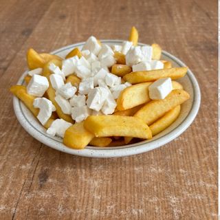 Patatas Fritas Con Queso