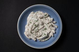 Pasta Con Salsa De Hongos