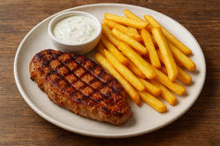 Ceafa de porc la grill