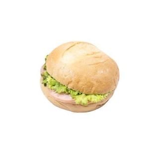 Kanapka z kiełbasą szynkową