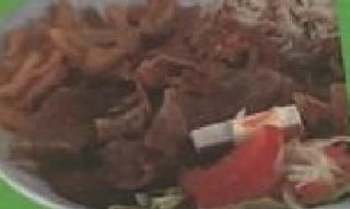 Plato Kebab De Ternera