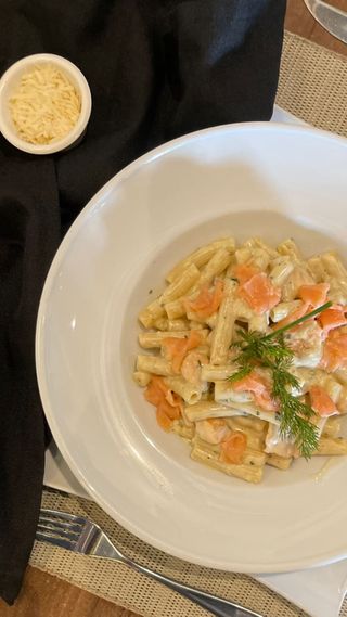 Pasta Au Duo De Saumon