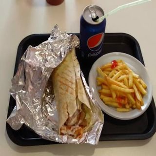 Menú dürüm gigante XXL