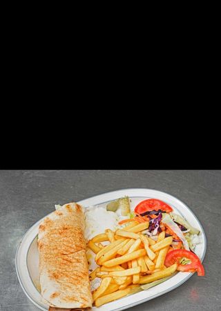 Falafel Tradicional Casero En Pan De Pita