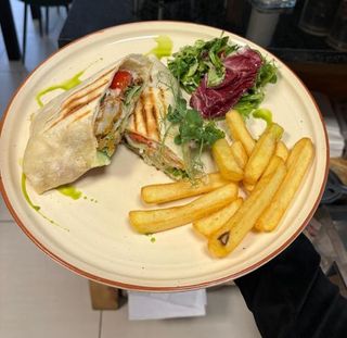 Wrap Z Kurczakiem