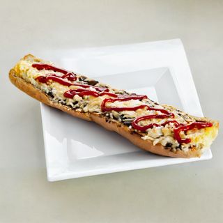 Zapiekanka z kebabem