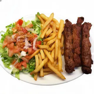 Menú Plato Shish Kebab