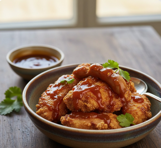 Combinado Pollo En Salsa Tamarindo