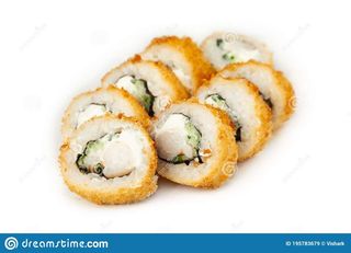 Tempura clásico tempura langostino con aguacate