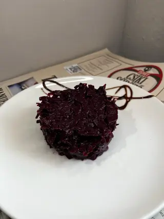Varză roșie călită
