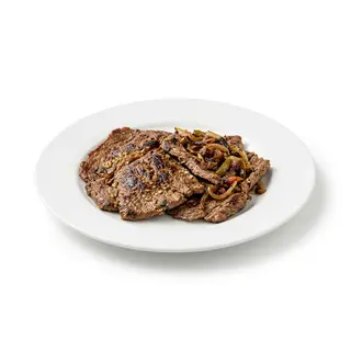 Bistec Con Guarnición