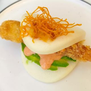 Pan bao langostino 