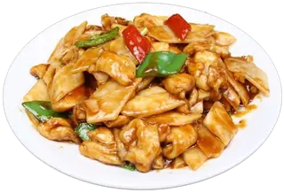 #42 Wok pollo con salsa de ostras