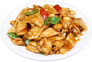 #42 Wok pollo con salsa de ostras