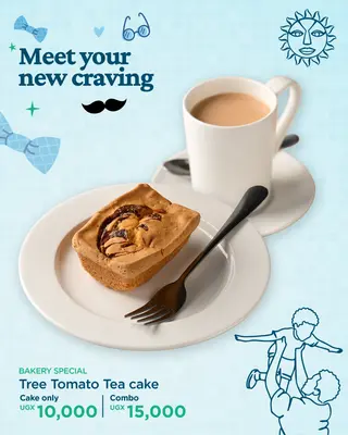 Tree Tomato Tea Cake Combo