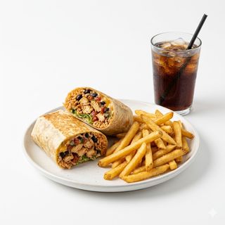 Menú Burritos de pollo