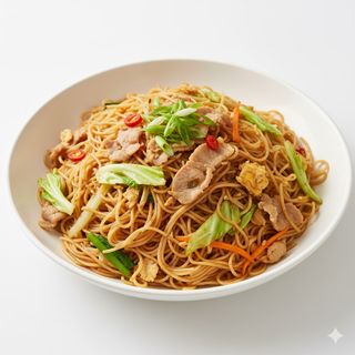 Spaghetti di riso saltato 炒粉干