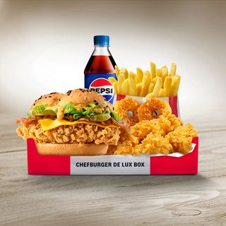SAVER BOX შეფბურგერი დელუქსი