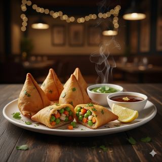 Samosa de verduras (2 uds.)