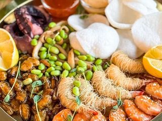 Zestaw owoców morza z ośmiornicą (1000g)