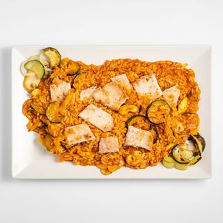 Rižoto sa svinjetinom i povrćem