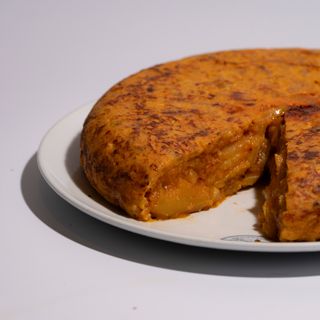 Tortilla de Nduja y Provolone (Para 4-6 Personas)