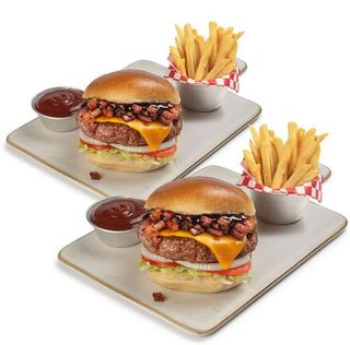 2 American Bacon Burger