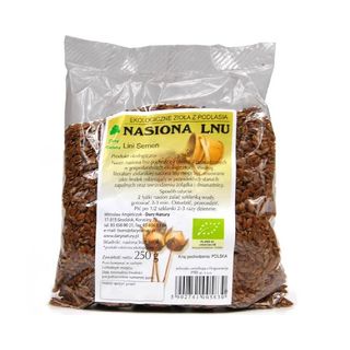 NASIONA LNU (SIEMIĘ LNIANE) BIO 250 g - DARY NATURY