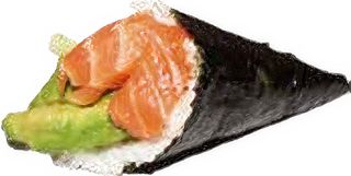 Temaki De Salmón Y Aguacate