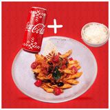 Pasta Arrabiata + CocaCola